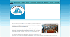 Desktop Screenshot of hernandobeachmarinas.com